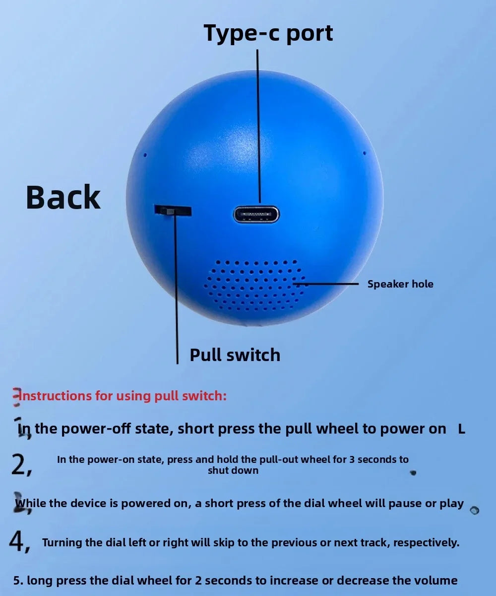 The Memory Sphere: 360° 3D Video Player & Digital Art Glass Ball Lamp